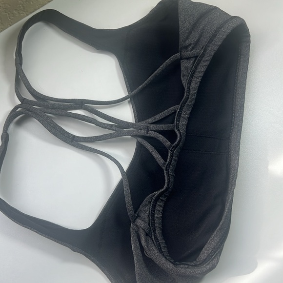 lululemon athletica Charcoal Strappy Sports Bra 4 - Picture 5 of 5
